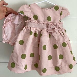 Baby dress with diaper cover
